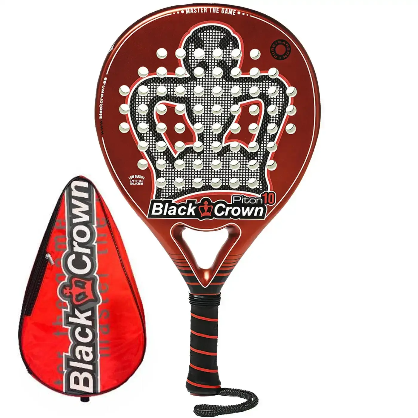 Black Crown Piton 10 Padel Racket, Padel rackets Image