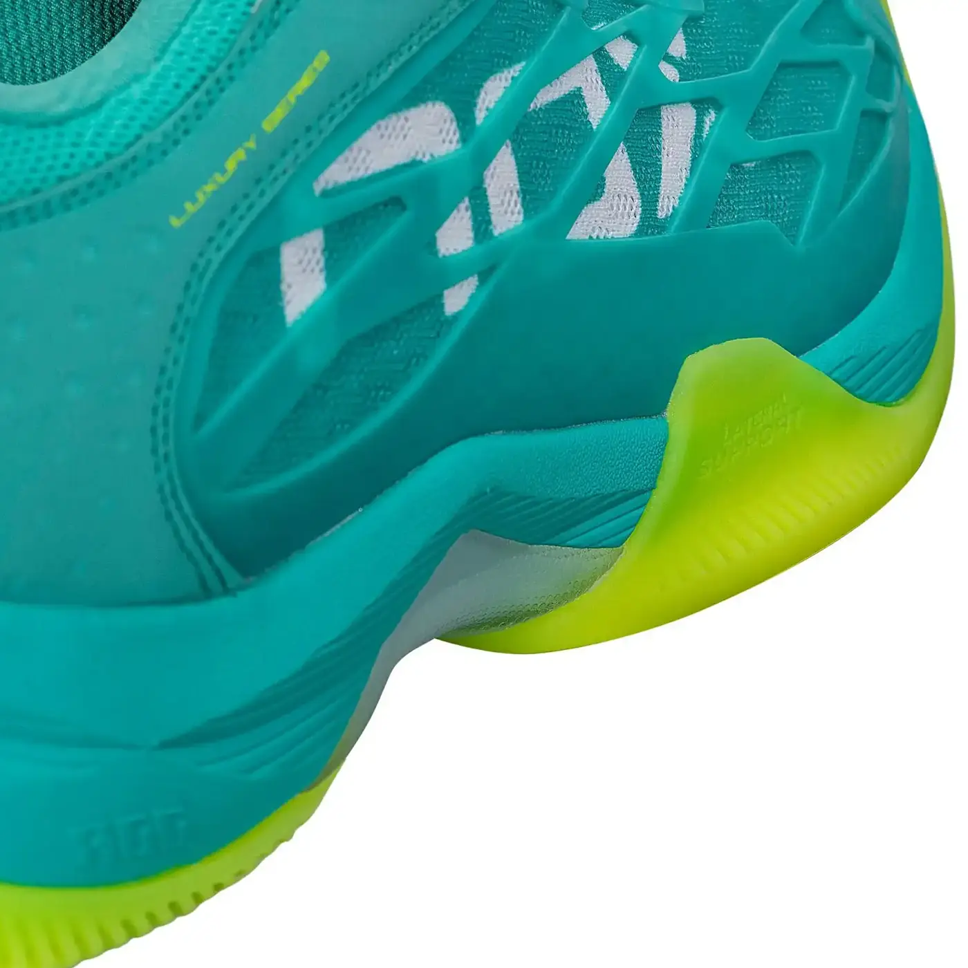NOX AT10 LUX TurquoiseLime Padel Shoes Image 8