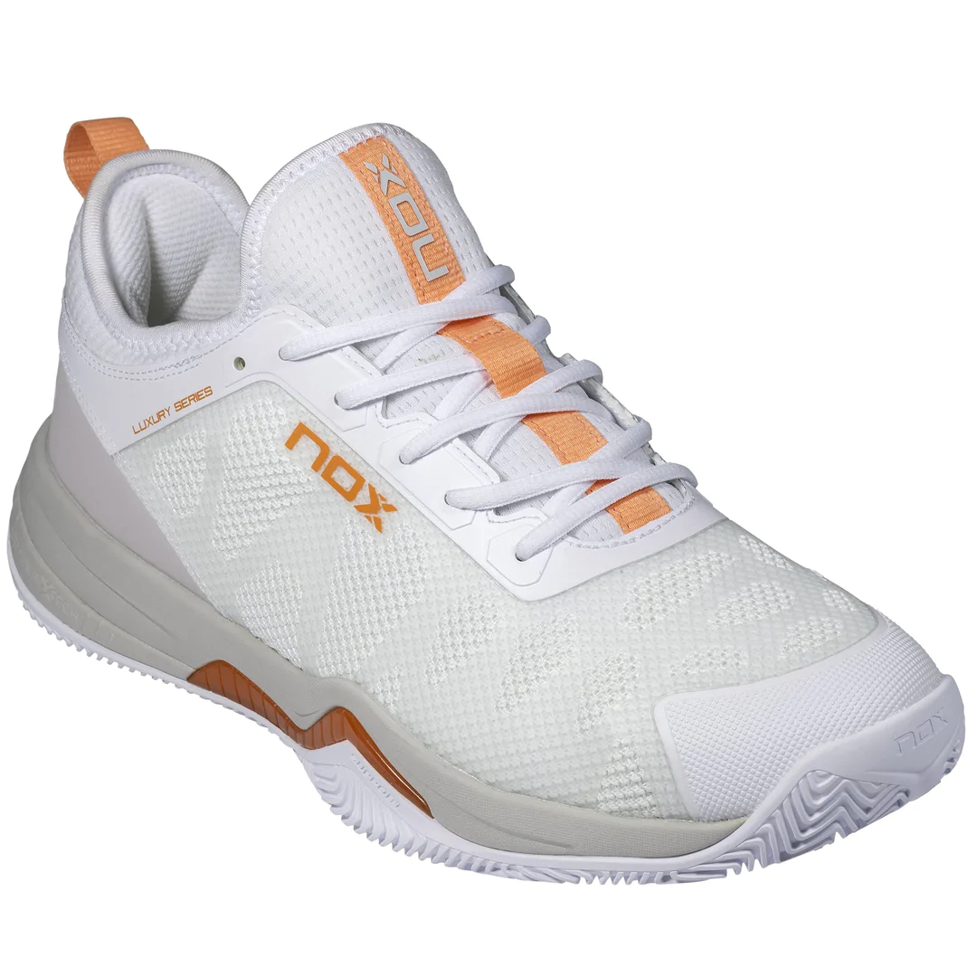 Nox Nerbo White/Coral PADEL SHOES