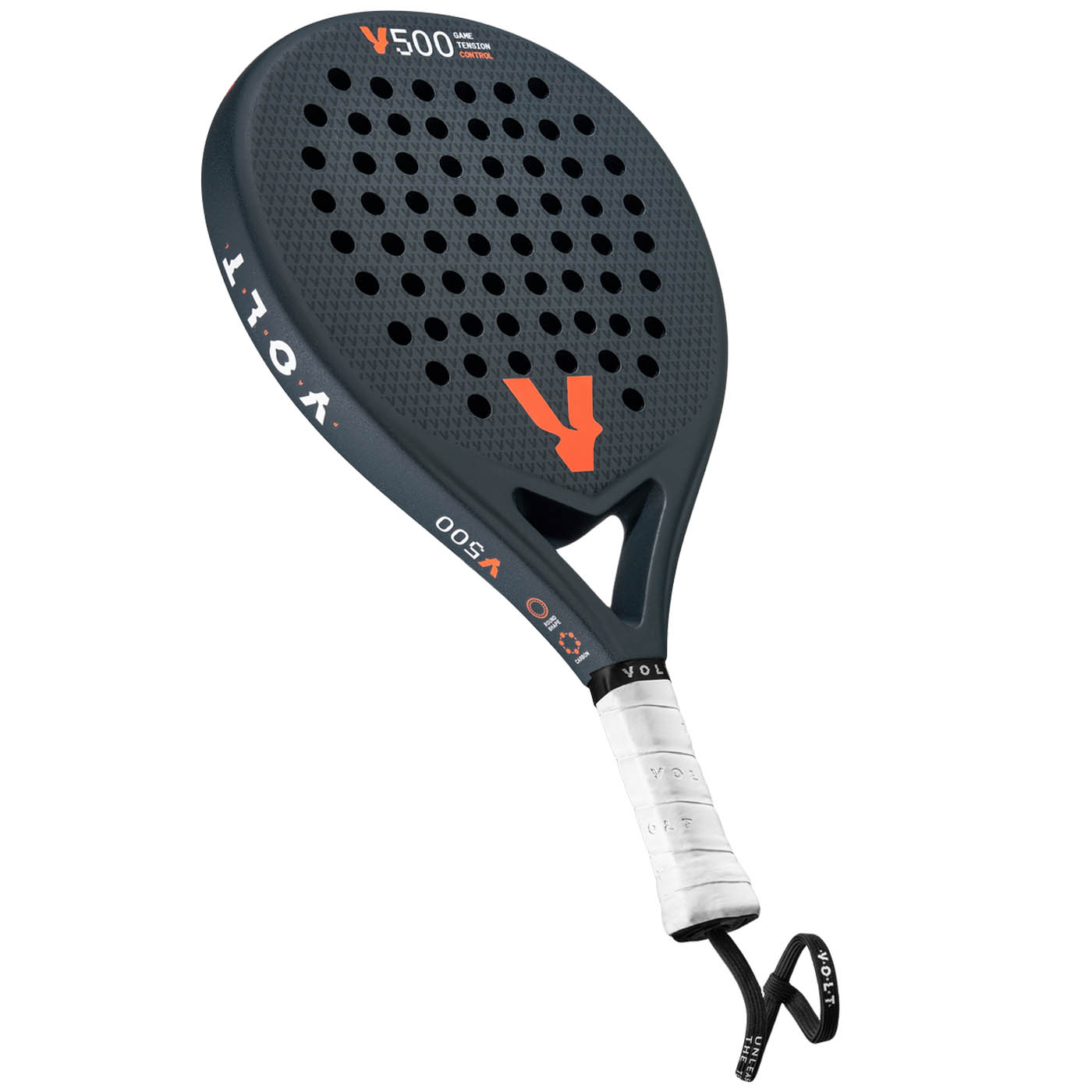 Volt 500 V23 Padel Racket, Paddle Racket, Image 2