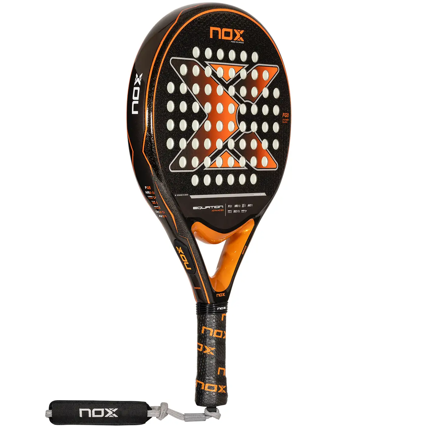 NOX EQUATION Advanced Padel Racket 2024, 2024 Padel rackets Image 2