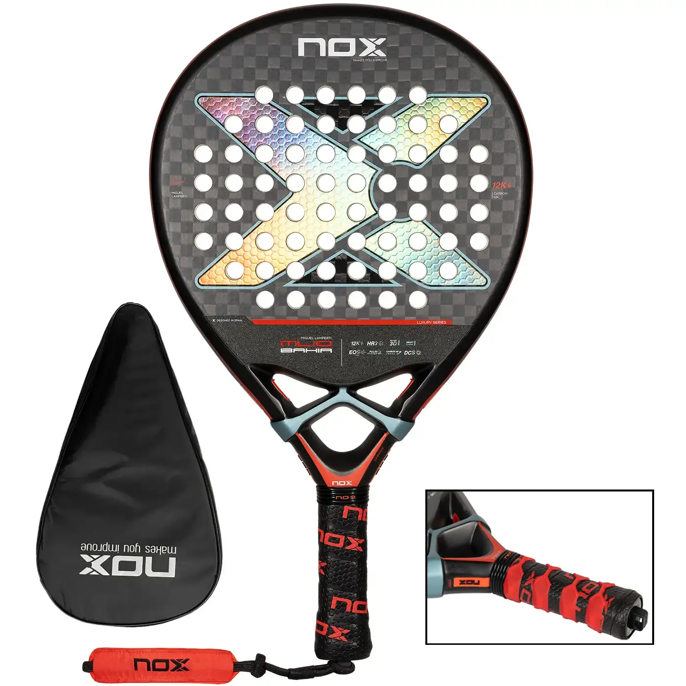 NOX ML10 Luxury BAHIA 12K Padel Racket 2024, 2024 Nox Padel Rackets Image