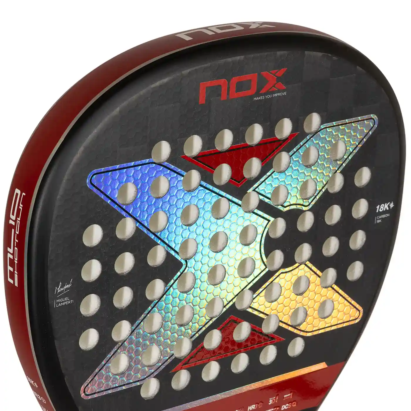 NOX ML10 Luxury SHOTGUN 18K Padel Racket 2024, Nox 2024 padel Rackets Image 5