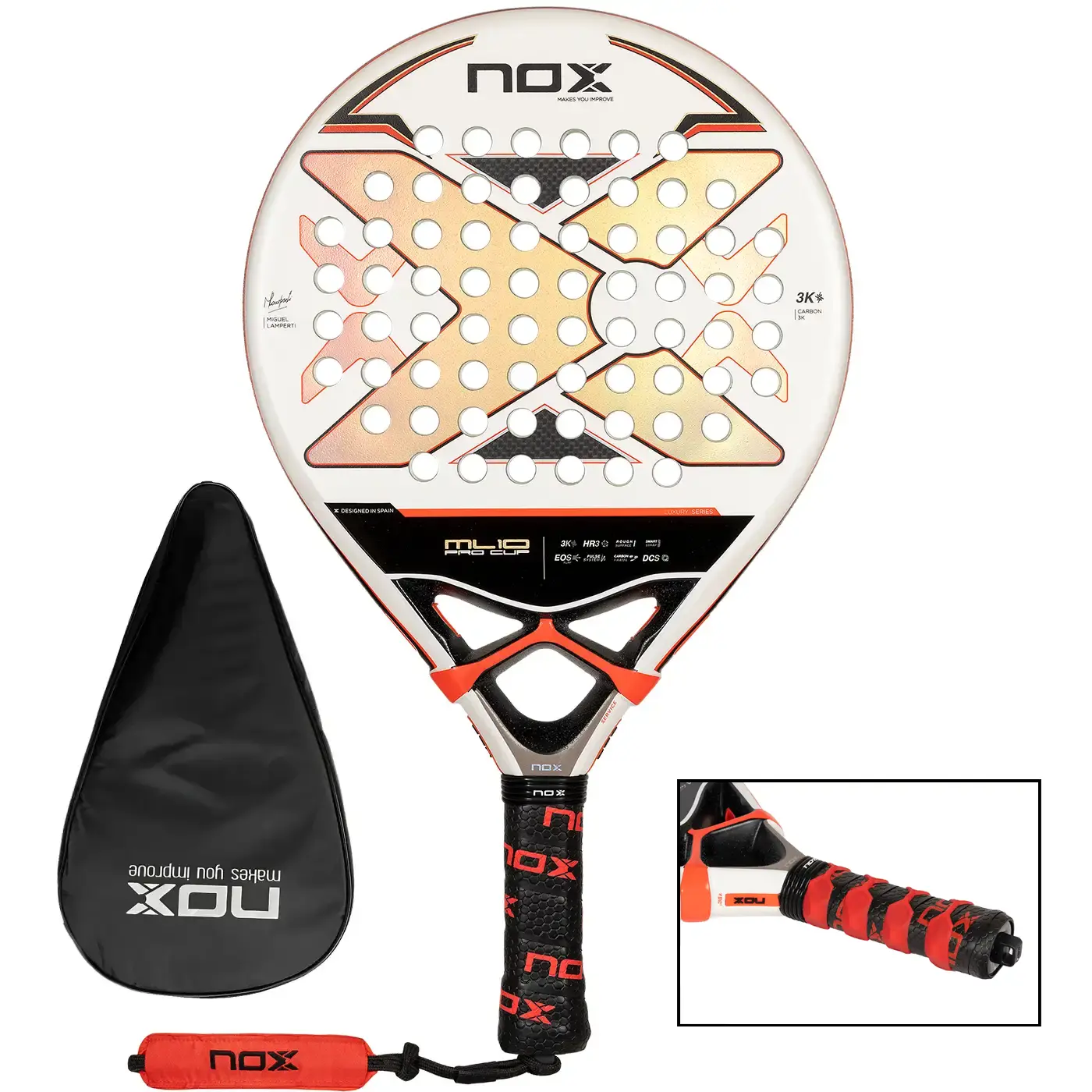 NOX ML10 PRO CUP Luxury Padel Racket 2024, 2024 Padel Rackets Image