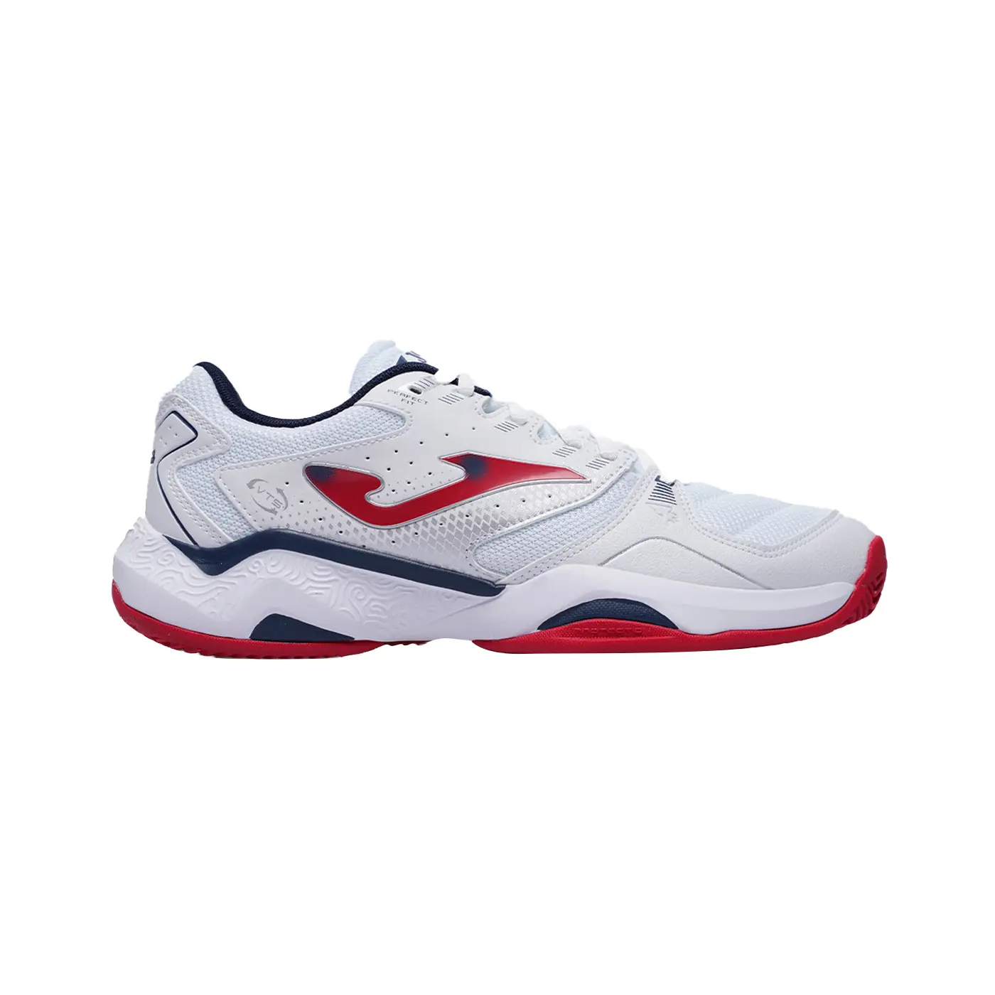 Joma Padel Shoes T.Master 1000 2352 White Red Padel Shoes for men Image 5