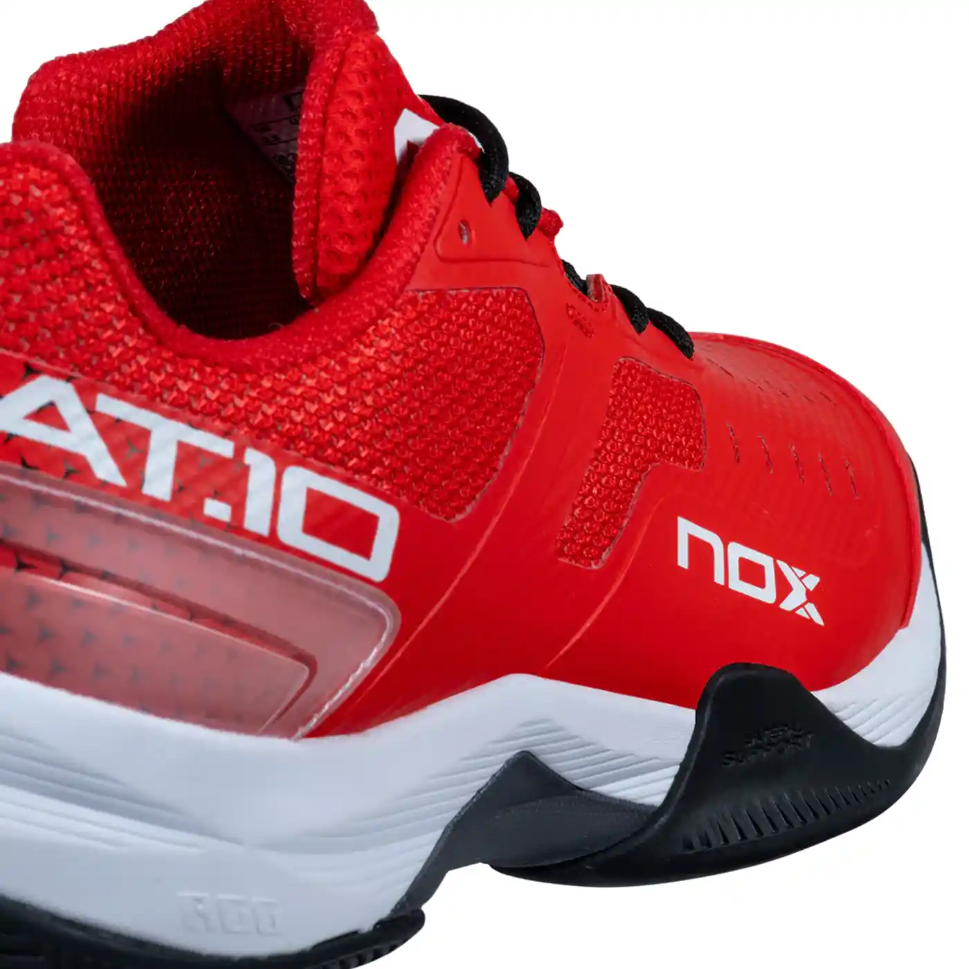 Nox Padel Shoes AT10 RedBlack padel shoes for men Image 10