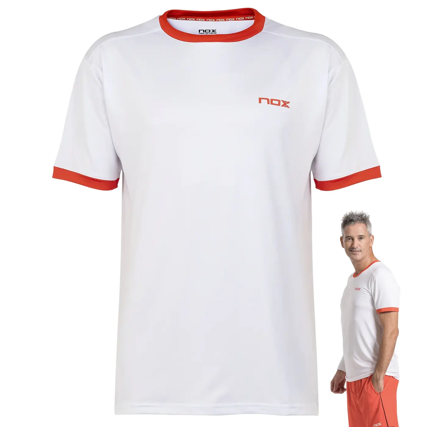 NOX Tshirt Team White Image 1