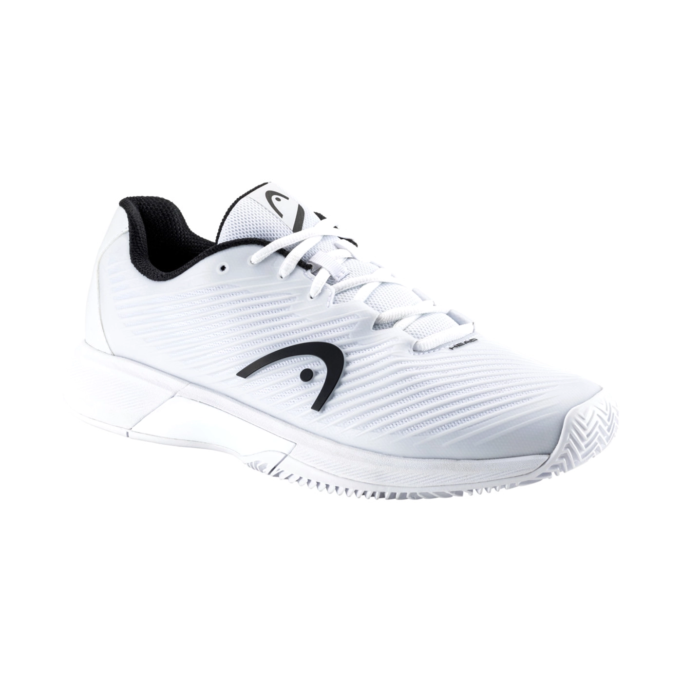 Head Revolt Pro 4.0 Clay Men's Padel Shoes White Black Image 5
