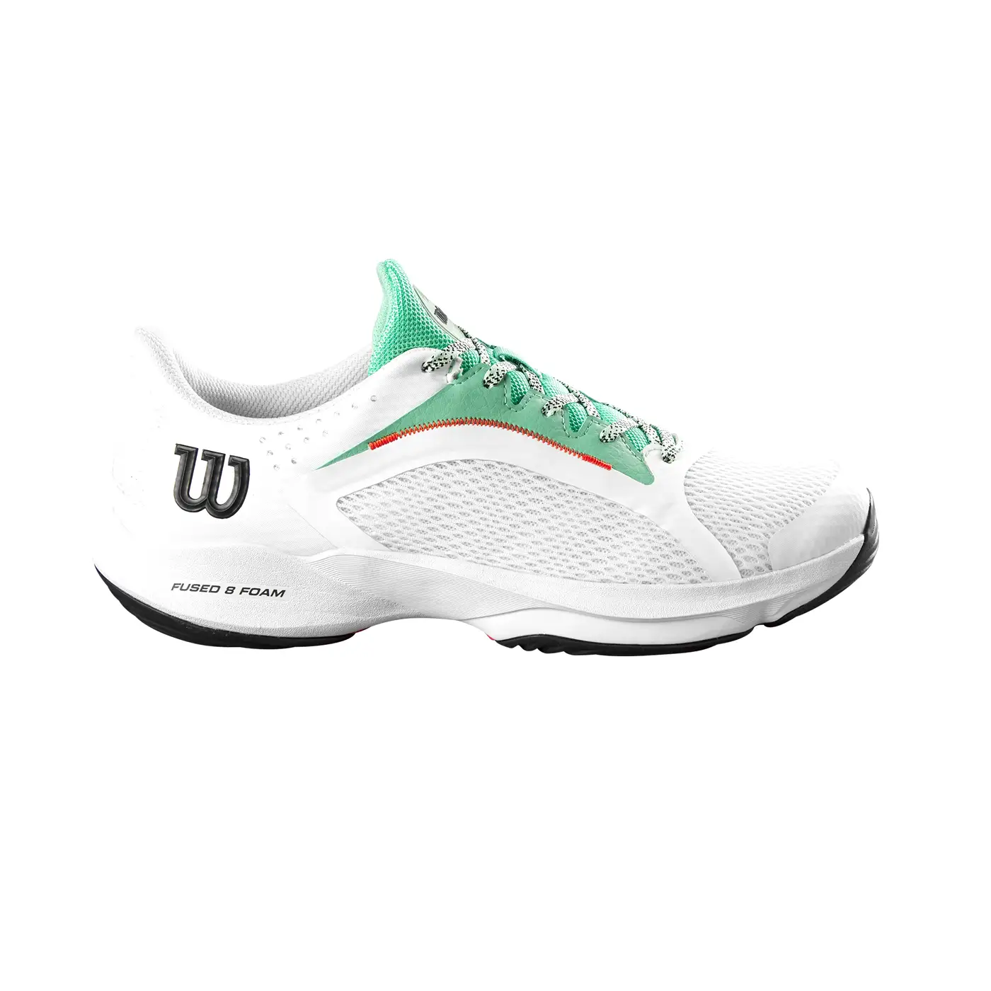 Wilson Hurakn 2.0 Women’s Padel Shoe WhiteBiscay Green Image 7